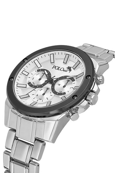 Polo Air Sport Case Men's Watch Silver Color Pl-0992E4X