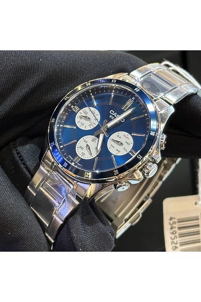 Casio Enticer Standard Analog Stainless steel Band Men's Watch