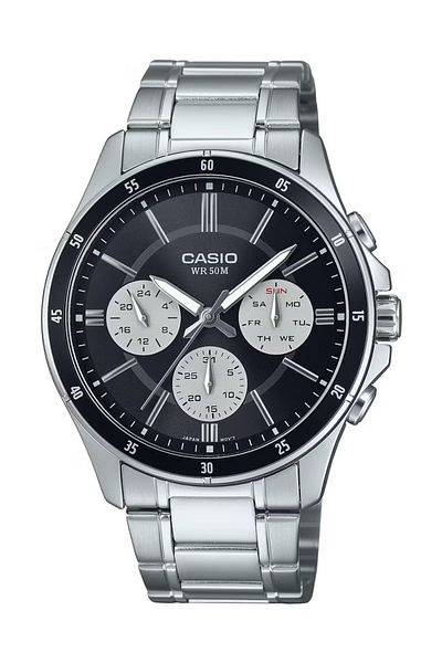 Casio Enticer Standard Analog Stainless steel Band Men's Watch