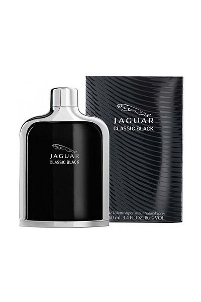 Jaguar Classic Black EDT for Men 100ml – Bold, Timeless Fragrance by Jaguar