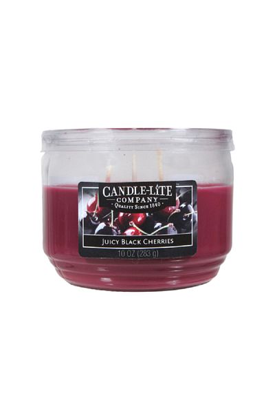 Candle-Lite Company Juicy Black Cherries Candle Jar