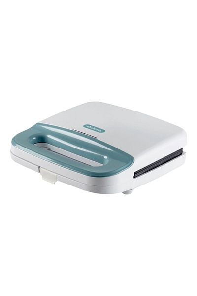 ARIETE Non-Stick Coating Plate Indicator Light Sandwich Maker White and Blue