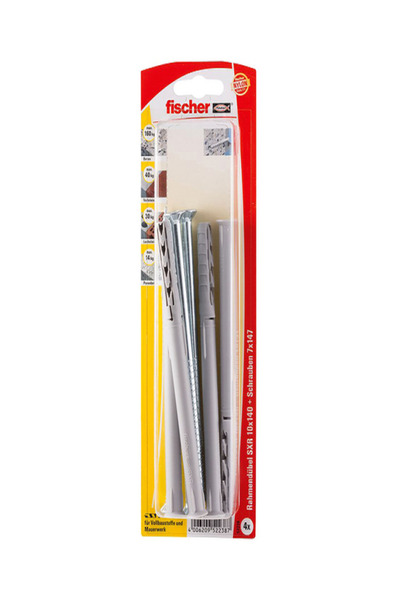 Fischer تثبيت الإطار SXR 10 × 140 T K مع تجويف TX Star