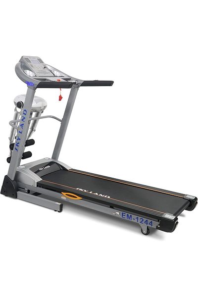 Skyland Sky Land Home Training Treadmill with Electric Motor and Integrated Massager - Model EM-1244, Black
