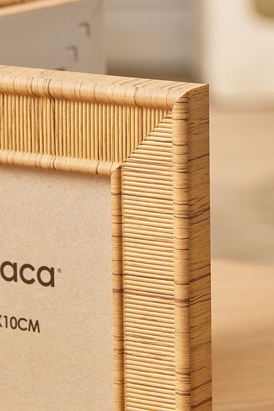 Karaca Elowen wooden appearance 3-piece frame 10x10 cm