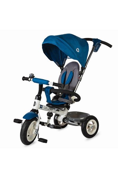 Coccolle Tricicletă pliabilă Coccolle Urbio Air Albastră
