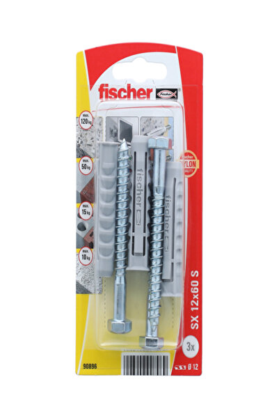 Fischer قابس SX مكون من 6 قطع