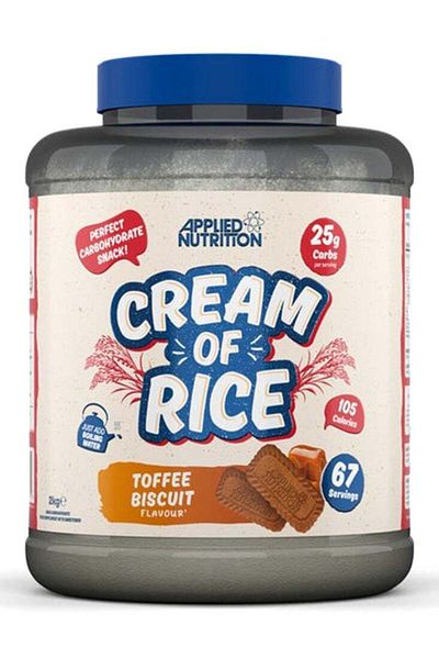 applied nutrition Cream of Rice 2kg Toffee Biscuit Flavour