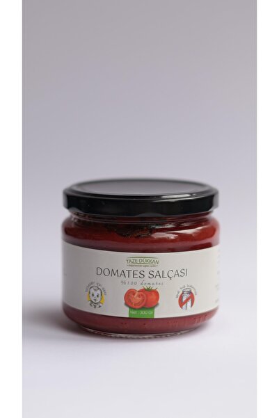 Taze Dükkan Tuzsuz Domates Salçası 300gr