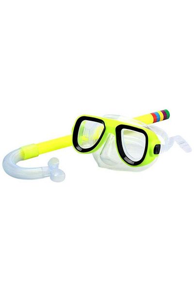 Toybox Swimming Goggle Mask with Breathing Tube Shockproof Anti-fog Swimming Glasses Set