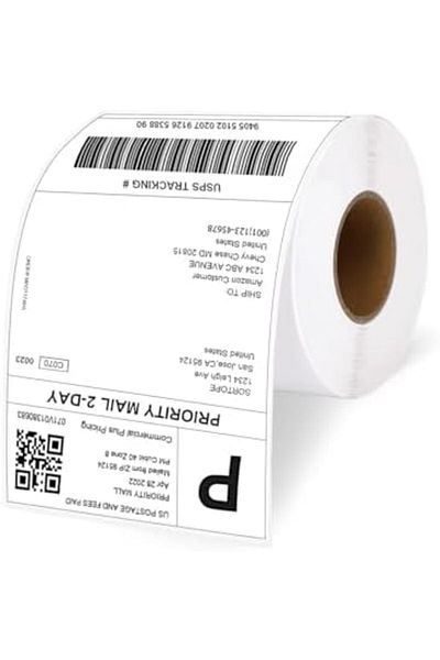 GENERAL Thermal Shipping Label Roll 4x6 Inches - Barcode Compatible - Waterproof