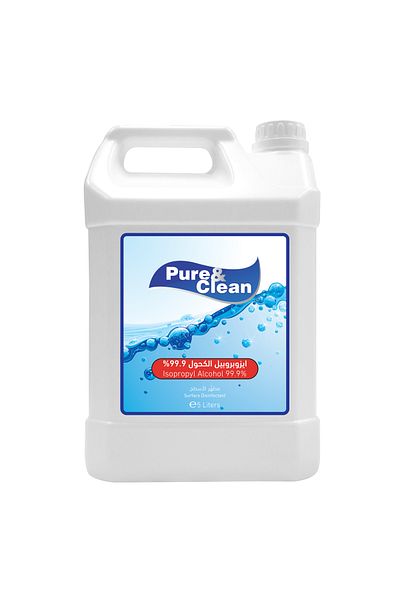 ALKHURAIJI Pure & Clean Isopropyl Alcohol 99% 5L