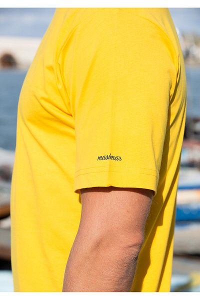 Masimar Men's Crew Neck 100% Cotton Regular Fit T-Shirt
