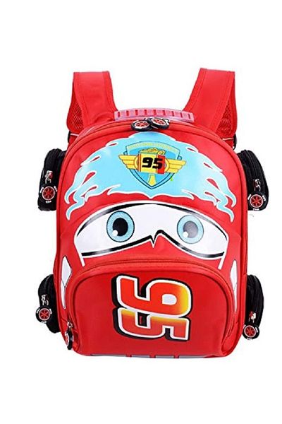 rexa Cartoon Truck Car School Backpack for Toddlers – Cute Snack Bag for Boys & Girls