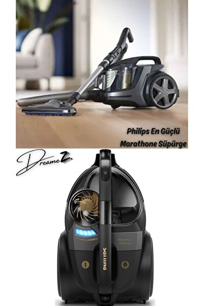 Philips Vaccumix Drmz TriActive Ultra Başlık En Hızlı+Güçlü Premium Toz Torba...