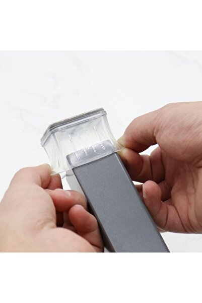 Magic Sliders Square Shape Rubber Felt Pad Set Clear