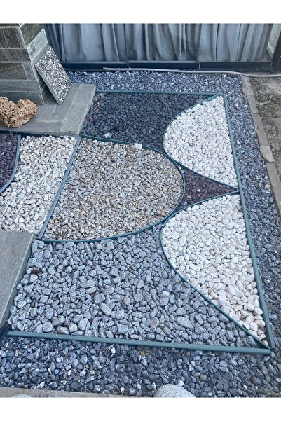 Erdönmez Peyzaj - Çim Ayrıcı ( 2.5 Metre ) Siyah Çim Sınırlayıcı Taş Toprak A...