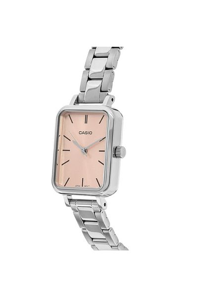 Casio Water Resistant Analog Quartz Stainless Steel Ladies Watch