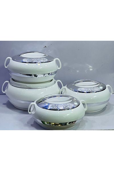 rexa 3-Piece Plastic Dining Set – Durable Plate, Bowl & Cup for Daily Use or Outdoor Dining