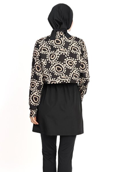 InStyle 6199A Μαύρο Μαγιό Καλυμμένο