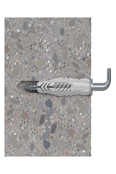 Fischer Universal Dowel UX 6 x 35 with Angle Hook