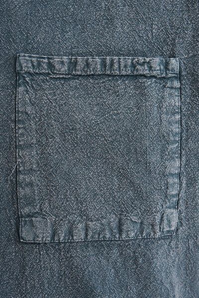 Machinist Men's Effected Washed Basic Ghost Shirt