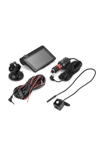 Momax 3-in-1 Front, Rear and Interior Dash Cam with 1080 Full HD Screen