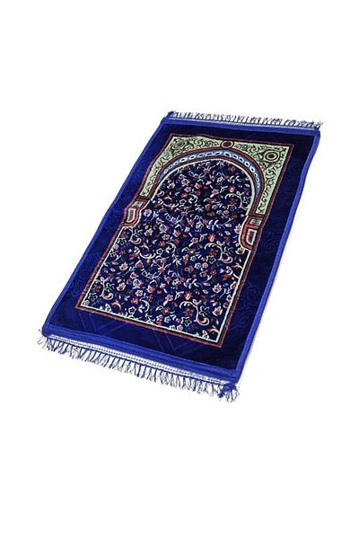 smart home Luxury prayer rug lined with soft microfiber fabric with a silky feel, 120 x 70 cm