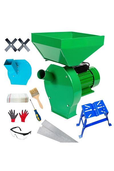 COBI SMART® 3 in 1 electric grain mill set, 3.9 kW, 350 kg/h, accessories included - COBI SMART®