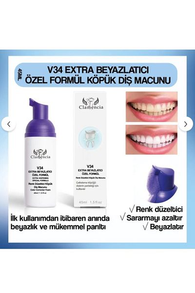 twg Clamencia Twg Color Correcting Dental Foam