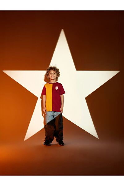 GSStore Galatasaray Parçalı 5 Yıldızlı Çocuk T-Shirt C251440