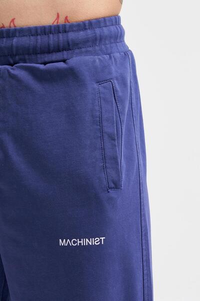 Machinist Ανδρικό πολυτελές βασικό πλενόμενο παντελόνι Jogger Midnight Blue Cloudy