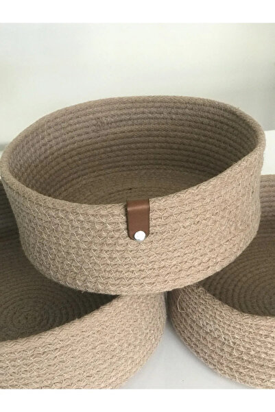 Metasupla Metasuplael Woven Set of 3 Wicker Basket Set - Bathroom, Kitchen, R...