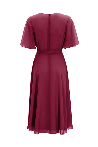 Swing Women's Cocktail dress 5AI10200 Burgundy