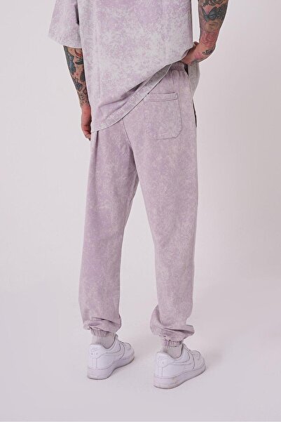 Machinist Ανδρικό παντελόνι αθλητικό με στάμπα με πέτρινο γκρι χρώμα