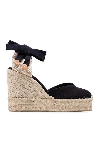 Castaner Espadrile negre pentru femei CASTANER-20992100 CHIARA/8ED/001 NEGRO