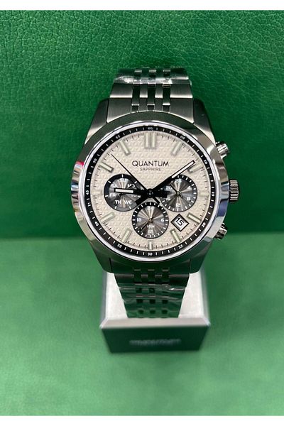 Quantum Adg1217.070 Men's Wristwatch Smoked