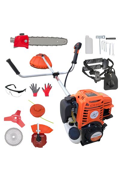 COBI SMART® Pandora T5600 brushcutter package, 4-stroke engine, 7.5HP 62CC, 5.6 kW, accessories included - COBI SMART®