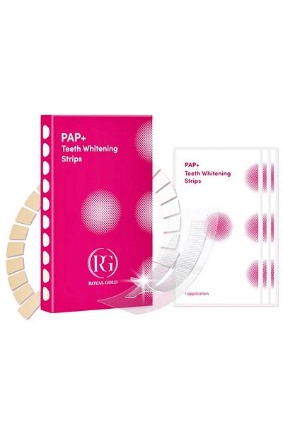 Redist Royal Gold Teeth Whitening Strips 7 strips ×2