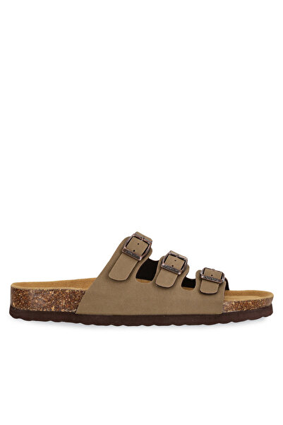 CRUZ Șlapi bej pentru femei CRUZ-CR192185 3027 TIMBER WOLF