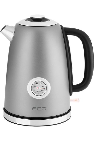 ECG Electric kettle ECG RK 1700 Magnifica Antracito, 1.7 liters, 2200 W, stainless steel