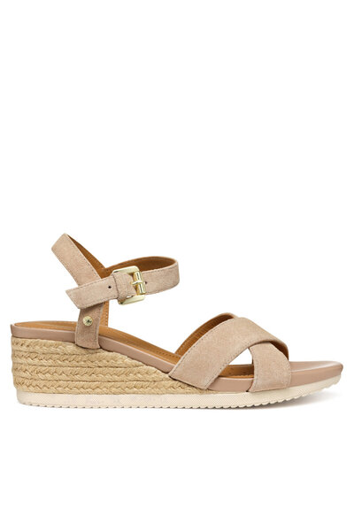 Geox Espadrile bej pentru femei GEOX-D55HHB-00020 C8191