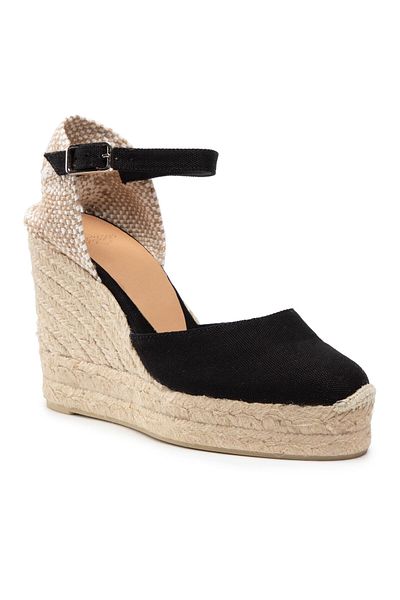 Castaner Espadrile negre pentru femei CASTANER-020975-100 CAROL/8ED/001 NEGRO