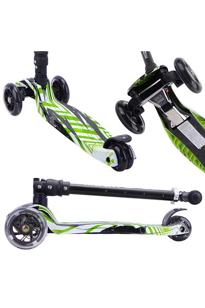 BoldCube 3 Wheel Scooter Big Fold Swift Green