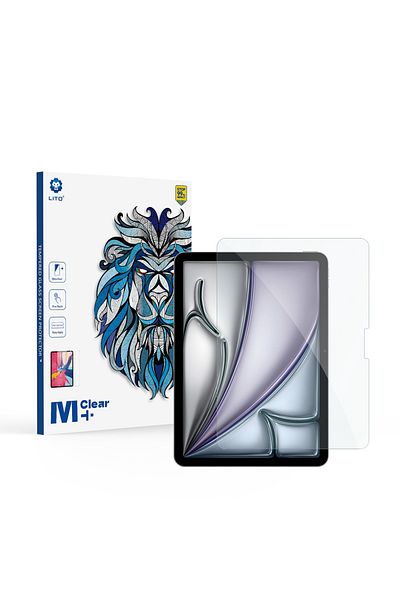 Lito Protector de ecran pentru iPad Air 11 (2024) - Sticlă clasică Lito 2.5D - Transparentă