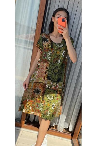 valewomen Vyaka Woven Viscose Comfortable Dress
