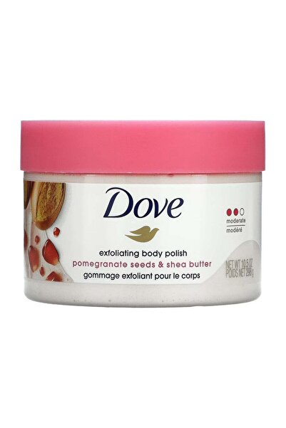 Dove Exfoliating Body Polish - Pomegranate Seeds & Shea Butter 298 g