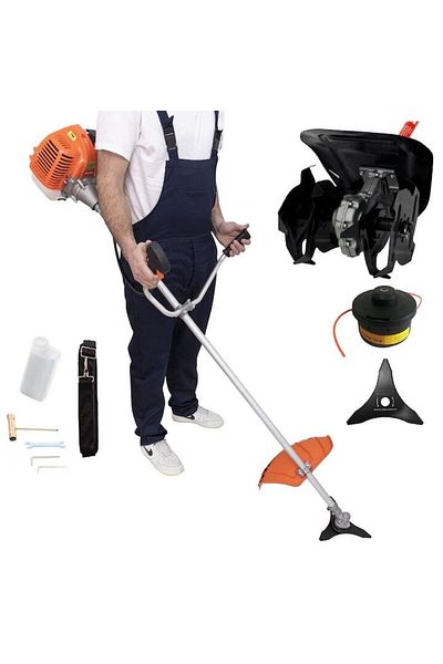 COBI SMART® PANDORA 3* brushcutter package, 3.5 kW, 4 HP, includes 2 cutting systems, cultivator - COBI SMART®
