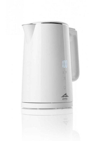 ETA Fierbător electric ETA Emma 5595 90010, 2200 W, 1,5 L, pereți dubli, 40 - 100 °C, afișaj LED, alb