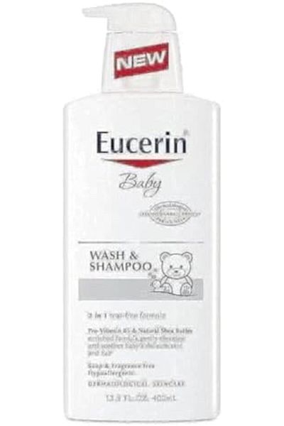 Eucerin Baby Wash and Shampoo - 13.5 Fl Oz